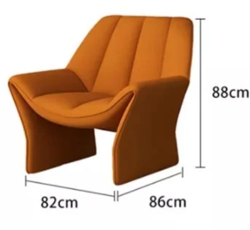 كرسي استرخاء مع مقعد بتصميم عصري