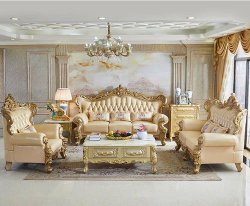 كنب كلاسيك بتصميم أوروبي