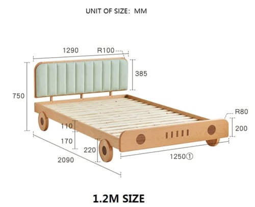 سرير اطفال بتصميم مميز