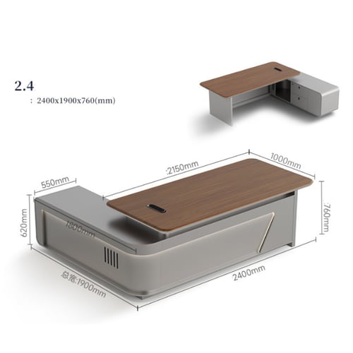 مكتب رئيسي بتصميم انيق