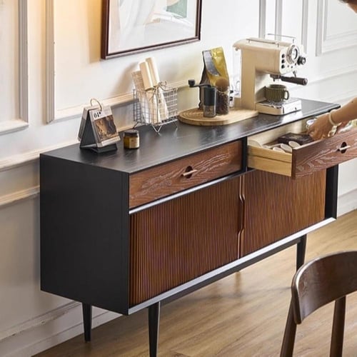 خزانة جانبية فرنسية عتيقة