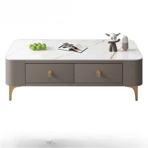 طاولة قهوة بتصميم بسيط