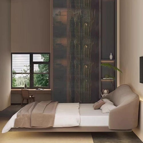 السرير المعلّق تصميم عصري وأناقة طافية