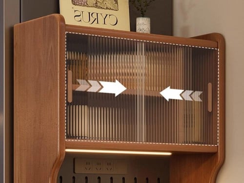 خزانة جانبية متعددة الوظائف على الطراز الاسكندنافي