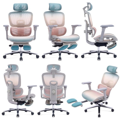 كرسي ألعاب مريح بتصميم عصري وألوان متدرجة أنيقة