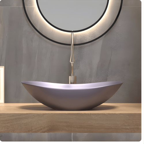 حوض الغسيل الفني Lavender Glow