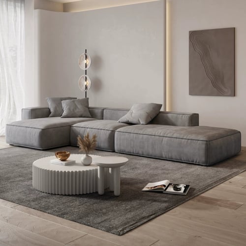 غرفة معيشة بأناقة عصرية