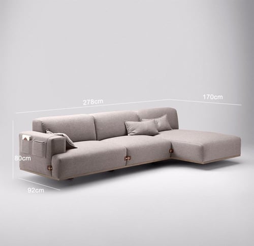 أريكة استرخاء نورديك بتصميم بسيط وأنيق