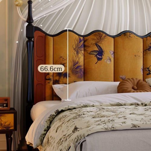 طقم غرفة نوم متكامل – أناقة فرنسية كلاسيكية بلمسة...