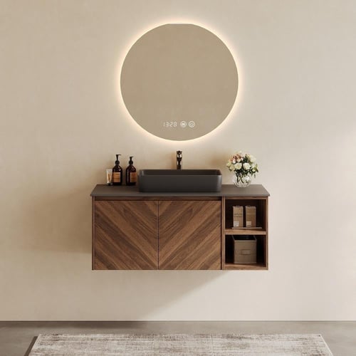 حوض غسيل خشبي