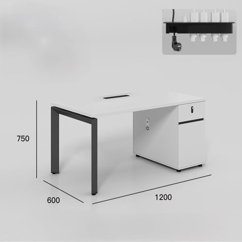 مكتب موظفين بوحدات تخزين مدمجة