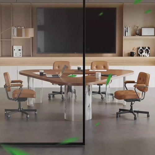 طاولة اجتماعات ثلاثية الجوانب – تصميم عصري لمساحات...