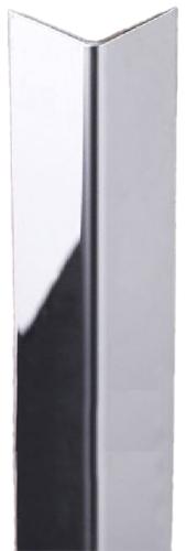 زاوية ستيل 1 سم فضي