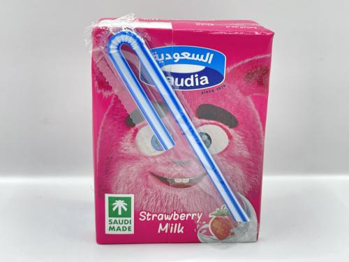 حليب السعوديه 200 مل فراولة