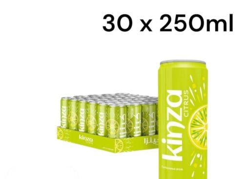 كرتون كينزا شراب الليمون250×30