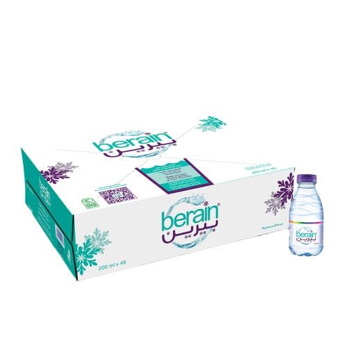 بيرين مياة شرب معبأة 200 مل × 48 ابو ربع