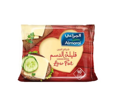 جبنة شرائح قليل الدسم المراعي 200 جرام