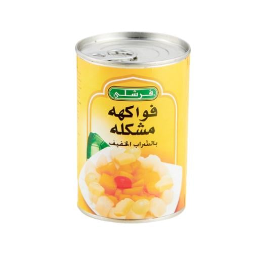 قطع كوكتيل فواكه بشراب لايت من فرشلي 415 غرام