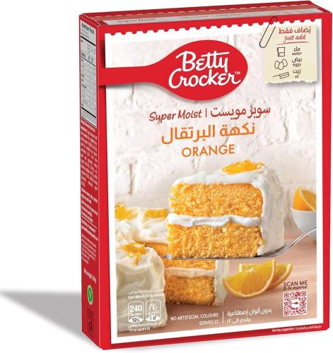بيتي كروكر خليط كيك برتقال 500g