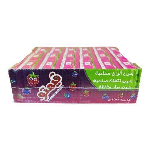 شراب فيمتو بنكهة الفواكه الطبيعية 18*125مل -