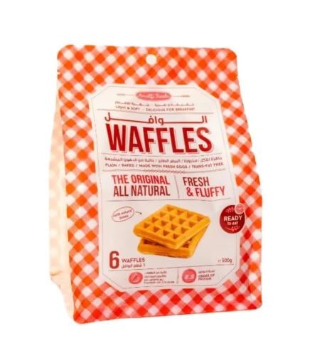 وافل طري وخفيف جاهز للأكل 300 غ