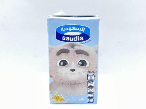 حليب السعوديه فانيلا 125 مل