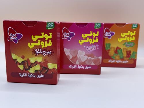 حلوى التوتي فروتي