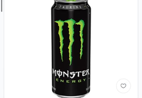مشروب الطاقه مونستر 500مل