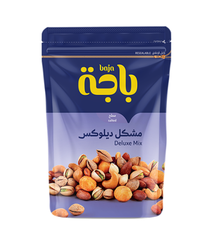 مشكل ديلوكس مكسرات باجة مملح 120 غ