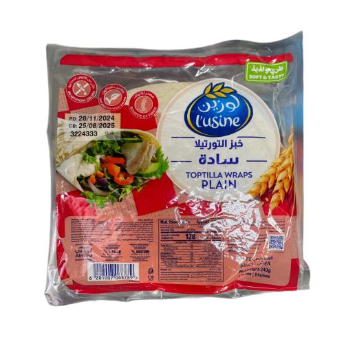 خبز تورتيلا لوزين 240 غ 6 قطع
