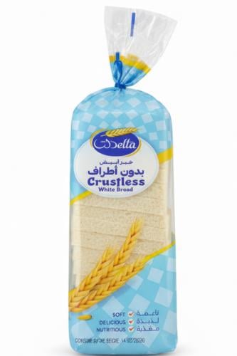 دلتا خبز توست ابيض بدون اطراف