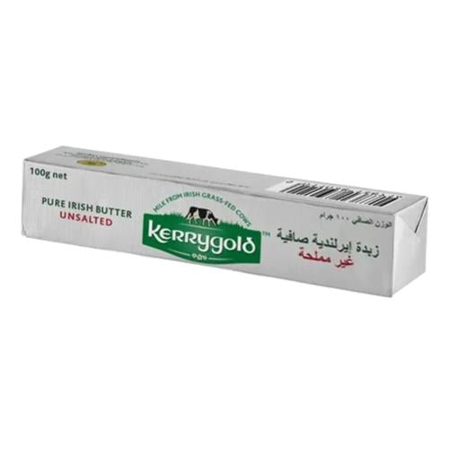 كيري الذهبية زبدة إيرلندية غير مملحة 100 غرام
