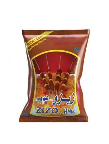 بطاطس زيزو بنكهة المشاوي 100 غ