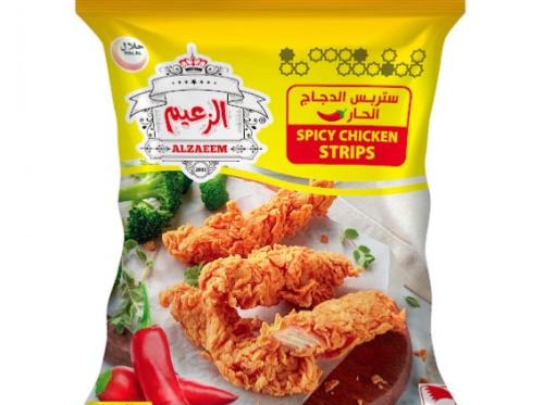 الزعيم ستربس دجاج حار 750 جرام _ Spicy Chicken Str...