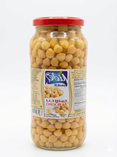 حمص حب الذواقه 580g