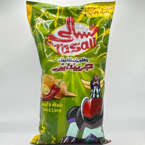 تسالي شطة وليمون 155 غز
