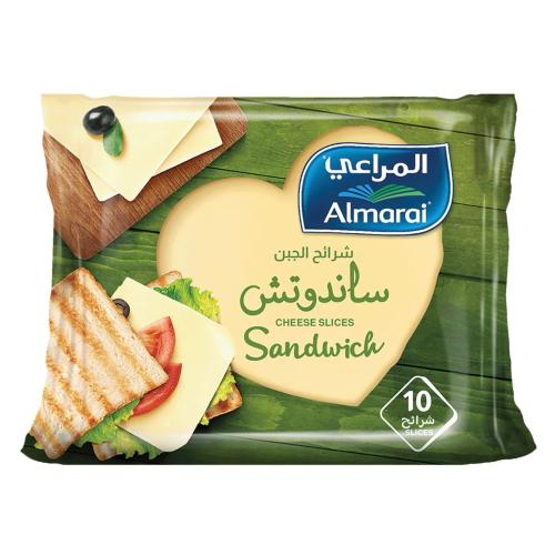 Almarai cheese slices sandwich
