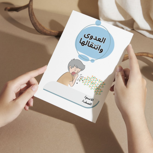 مطوية العلوم العدوى وانتقالها - رابع