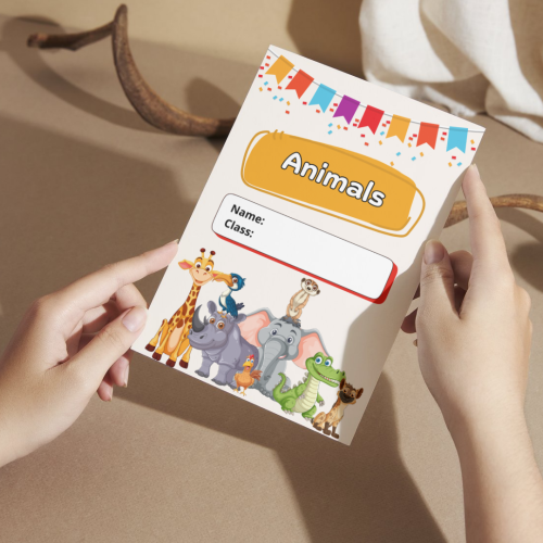 مطوية Engilsh Animals - أولى