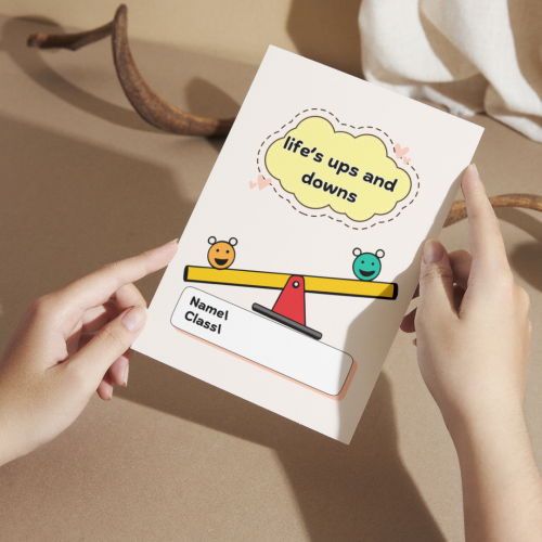 مطوية English life’s ups and downs - ثالث