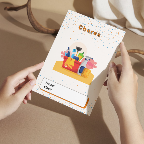 مطوية انجليزي Chores - ثالث