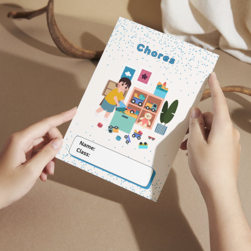 مطوية انجليزي Chores English - سادس