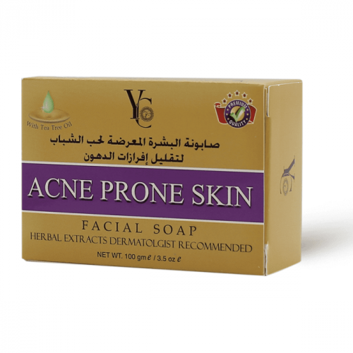 واي سي صابونة للبشرة المعرضة لحب الشباب
