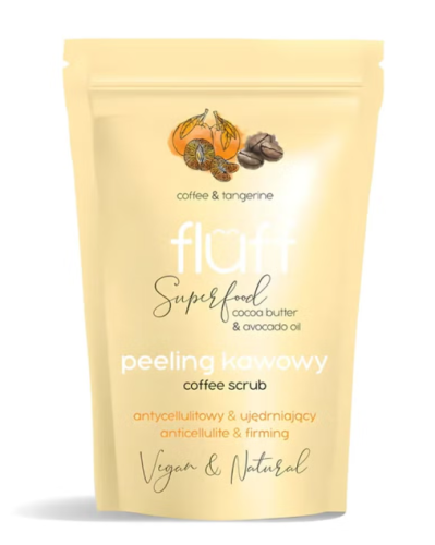 مقشر القهوة للجسم برائحة اليوسفي