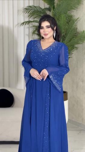 جلابيه ازرق لول