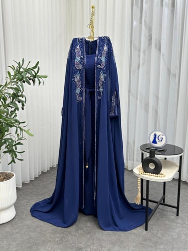 خلود الخامه الوشاح الخارجي شيفون البطانه الداخليه...