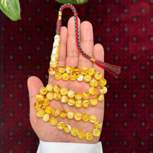 مسباح بكلايت محاكي للكهرمان