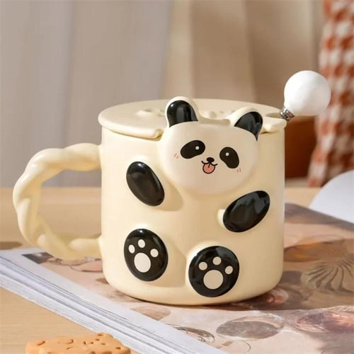 كوب سيراميك بتصميم باندا