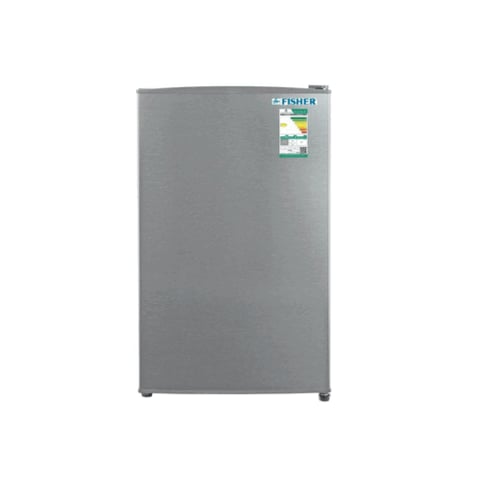 ثلاجة فيشر باب واحد استيل 3.2 قدم