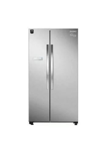 ثلاجة بيسك ياباني - ستانلس(انفرتر) 17.9 قدم